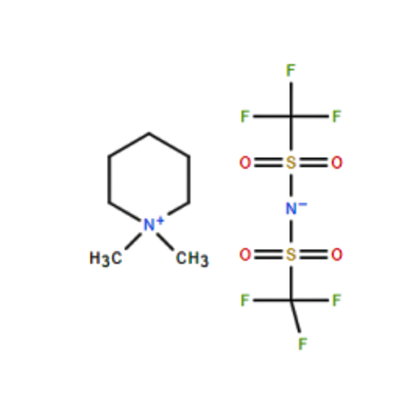 N-methyl, n-methylpiperidine bis (trifloromethyl) sulfonimide sal