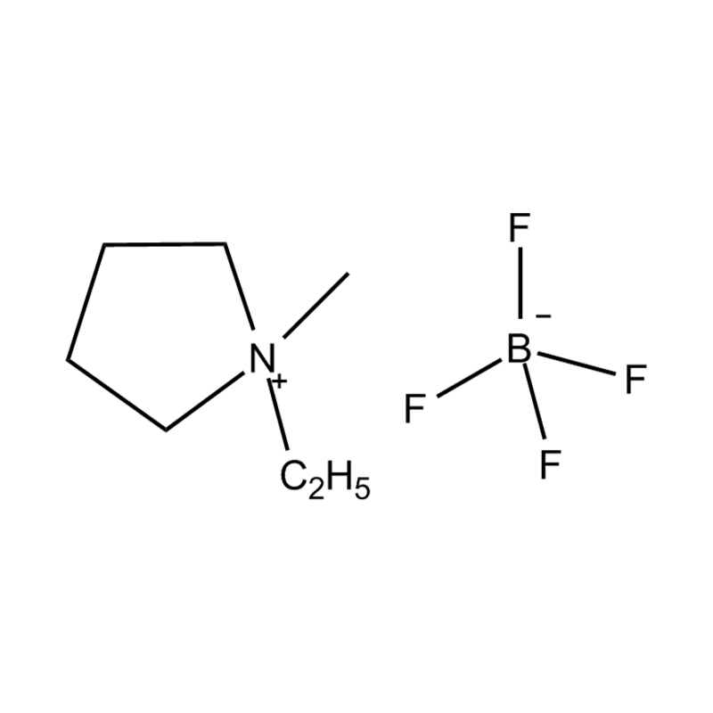 N-ethyl, n-methylpyrrolidinium tetrafluorobo